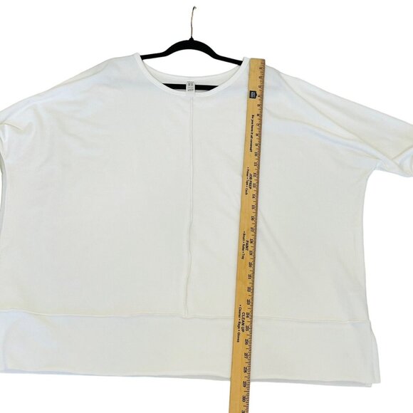 Spanx Perfect Length Top Dolman 3/4 Sleeve Ivory - Picture 9 of 14